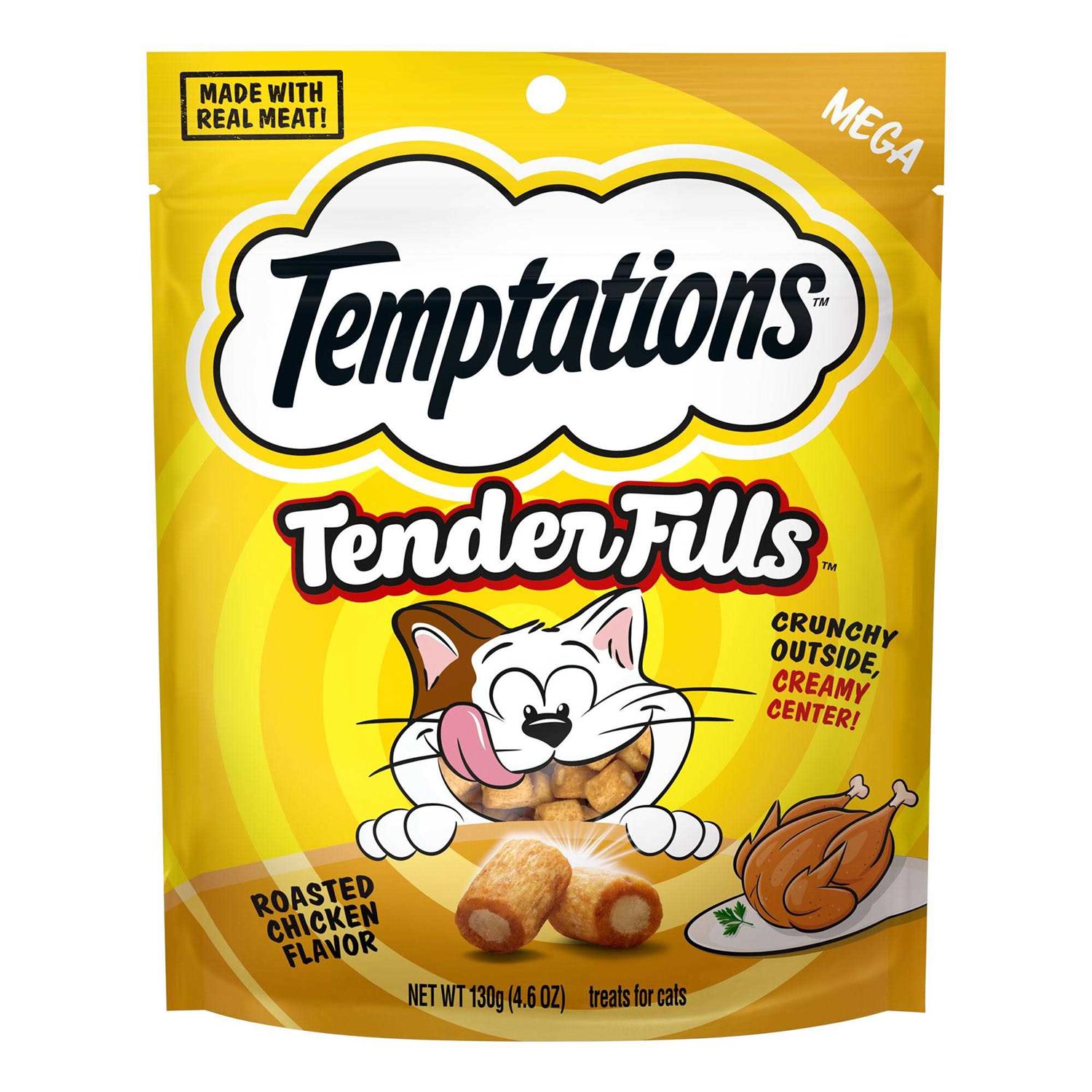 Temptations Tender Fills Flavor Adult Cat Treats