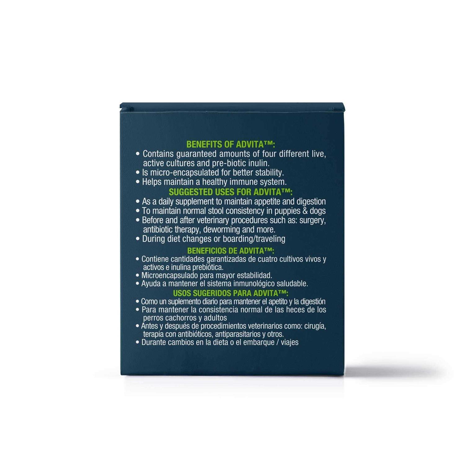 VetOne Advita Probiotic Nutritional Supplement for Dogs