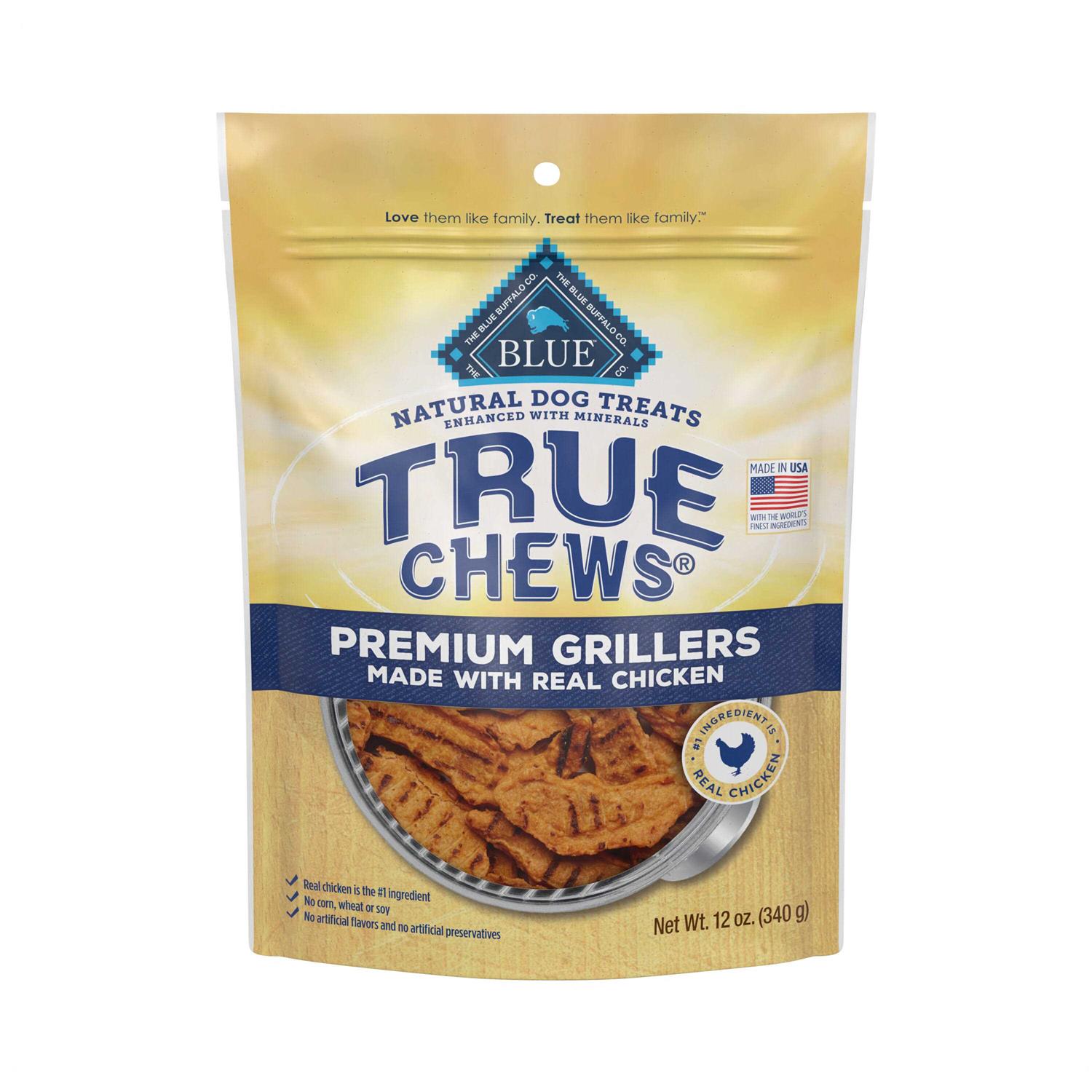 Blue Buffalo Chicken True Chews Premium Grillers Natural Dog Treats