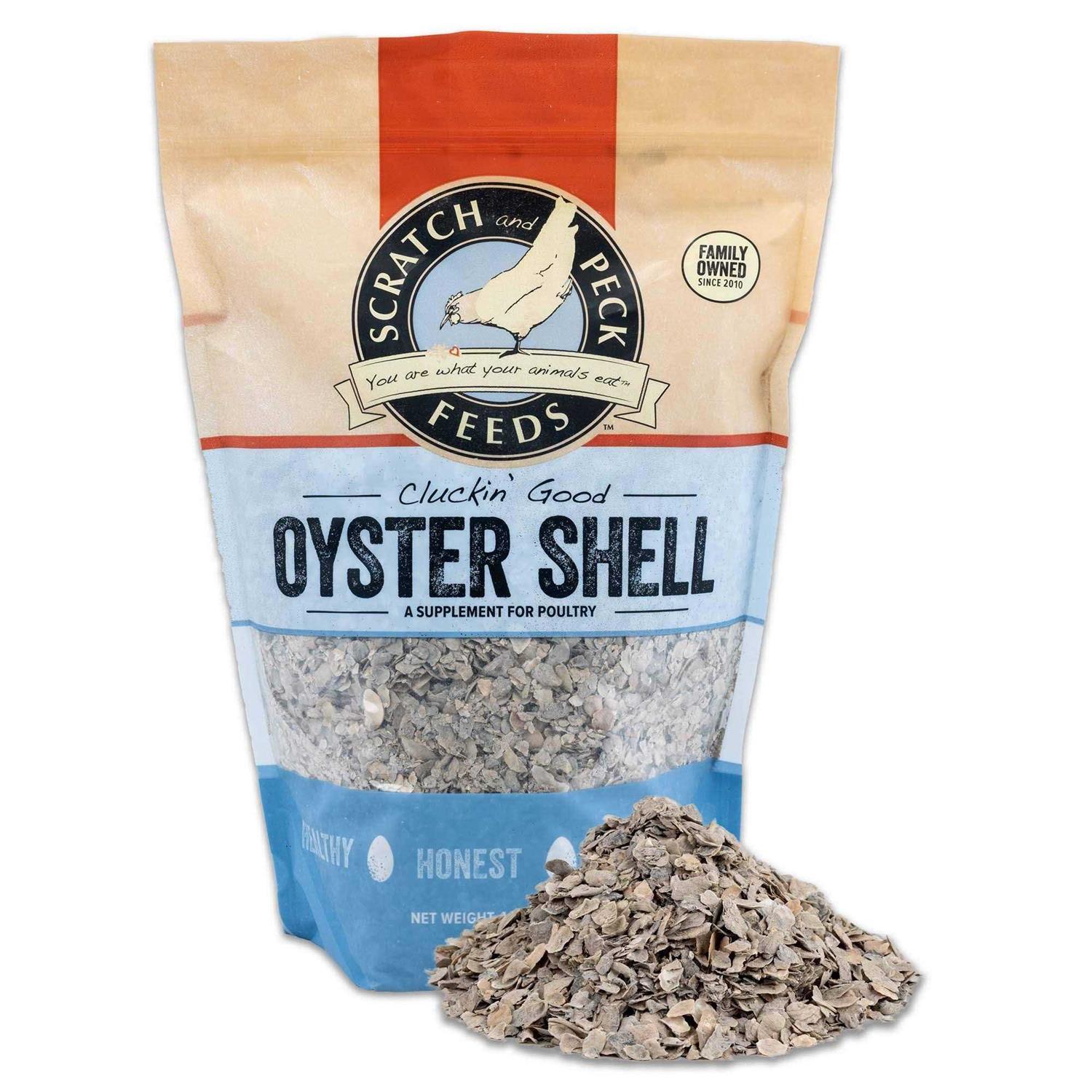 Scratch and Peck Feeds Cluckin’ Good Oyster Shell Supplement