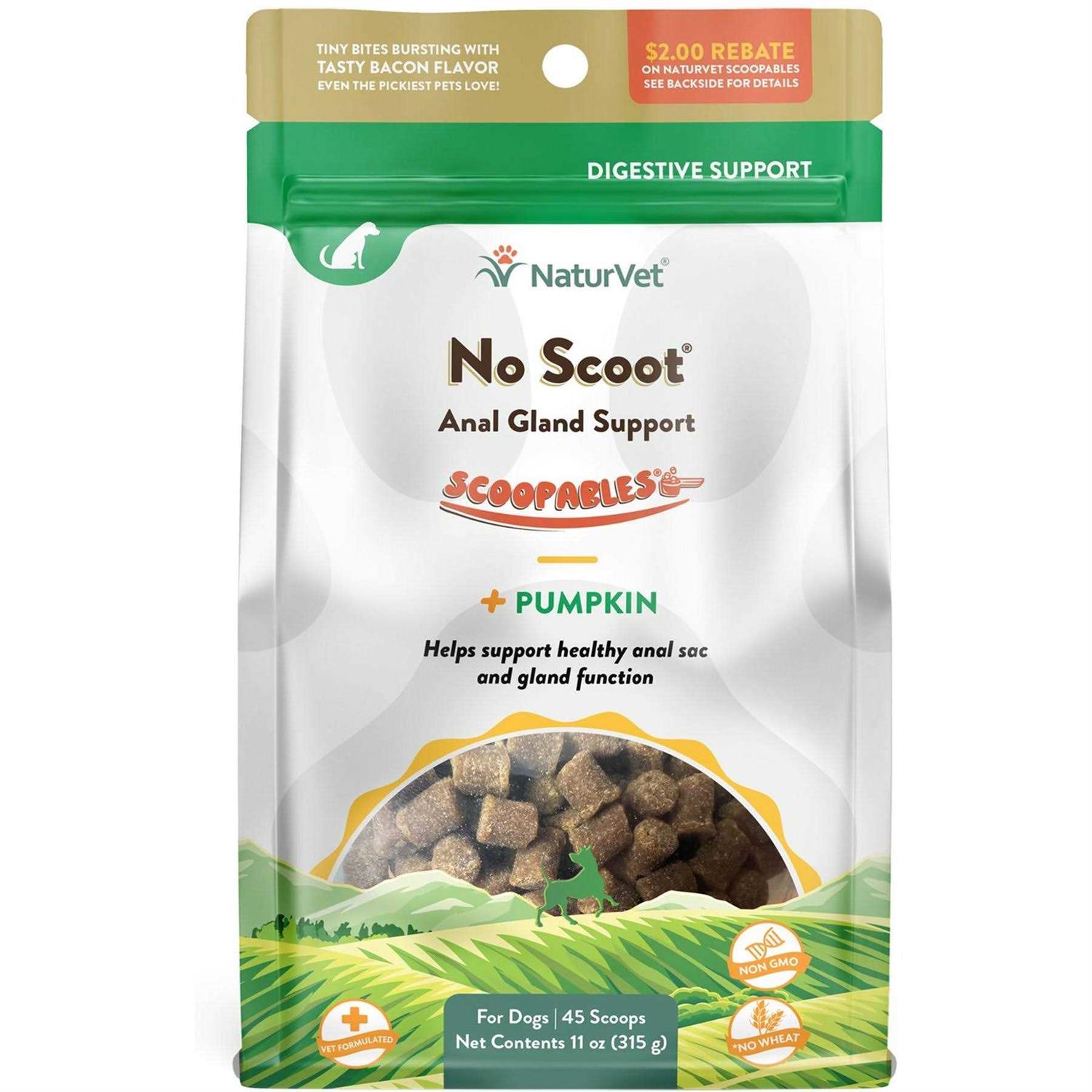 NaturVet Scoopables No Scoot Anal Gland Support
