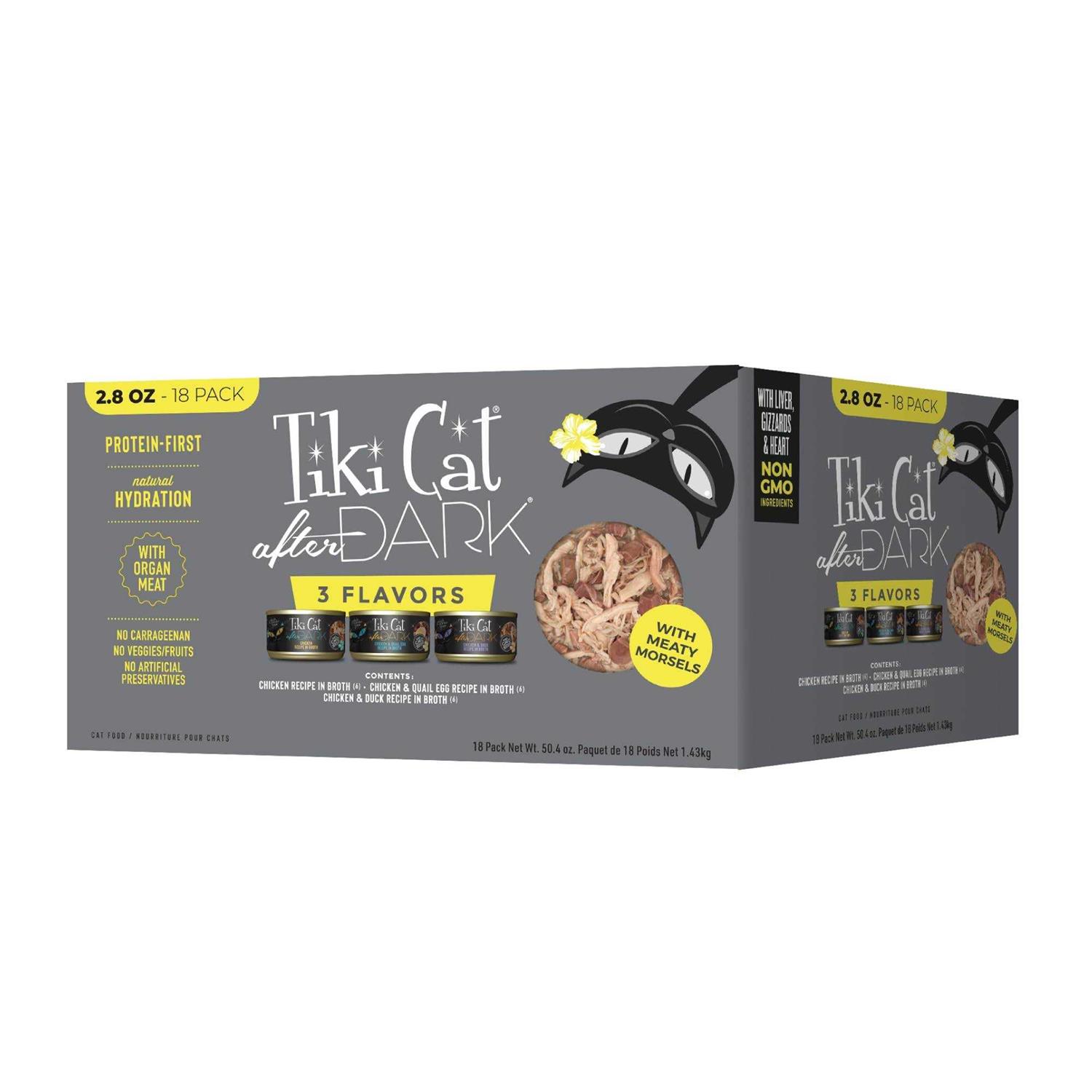 Tiki Cat After Dark Variety Pack Cat Food