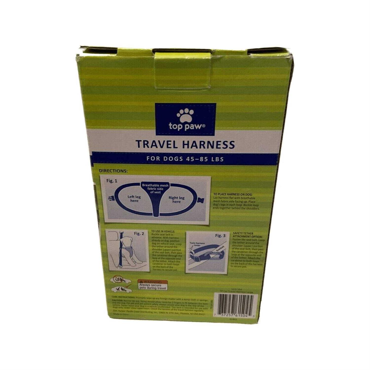 Top Paw Dog Top Paw Travel Harness Dogs