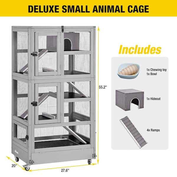 Aivituvin Wooden Ferret Cage AIR38-1