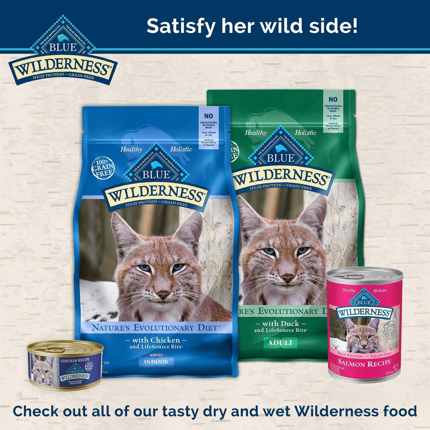 Blue Buffalo Wilderness Crunchy Cat Treats