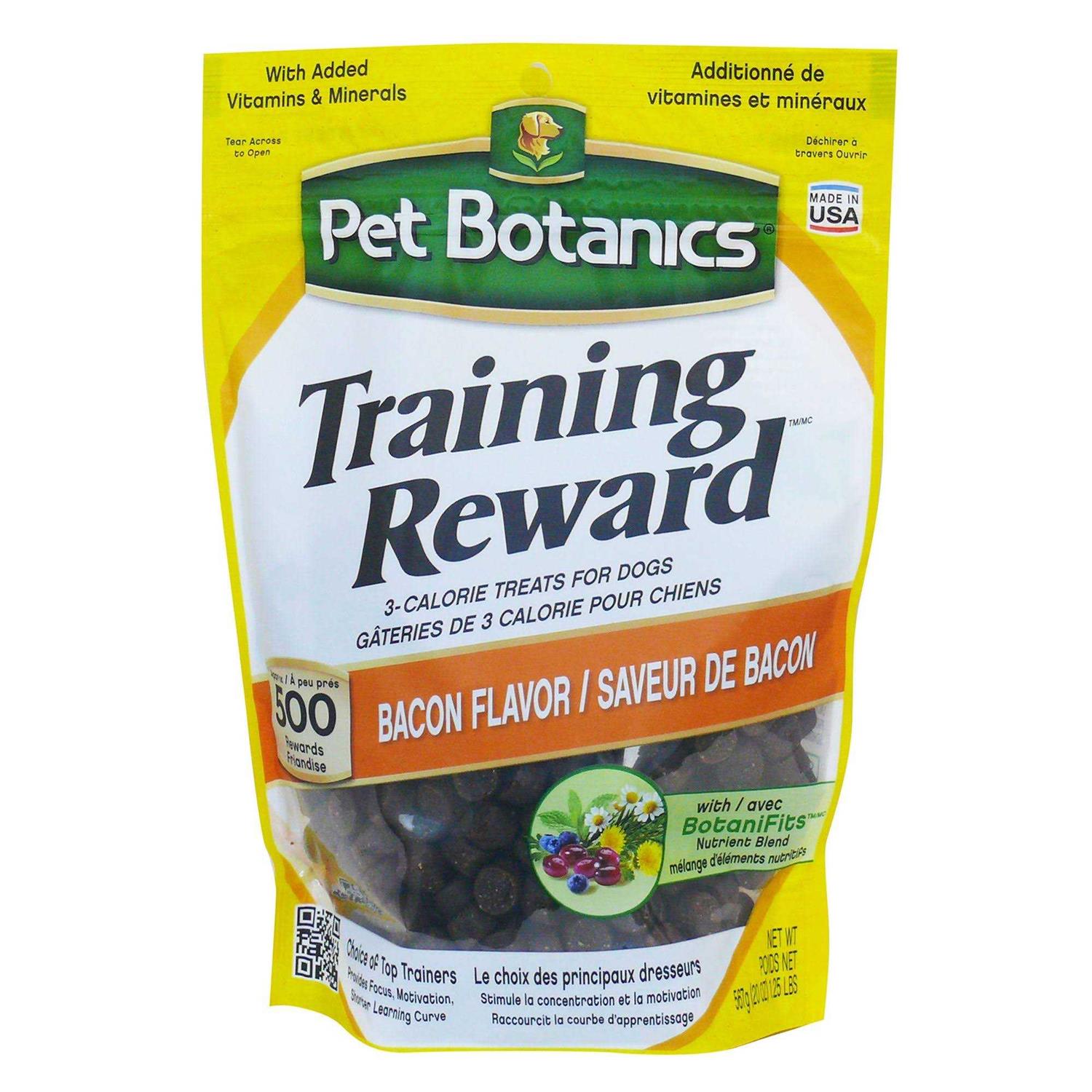 Pet Botanics Training Rewards Dog Treats Bacon