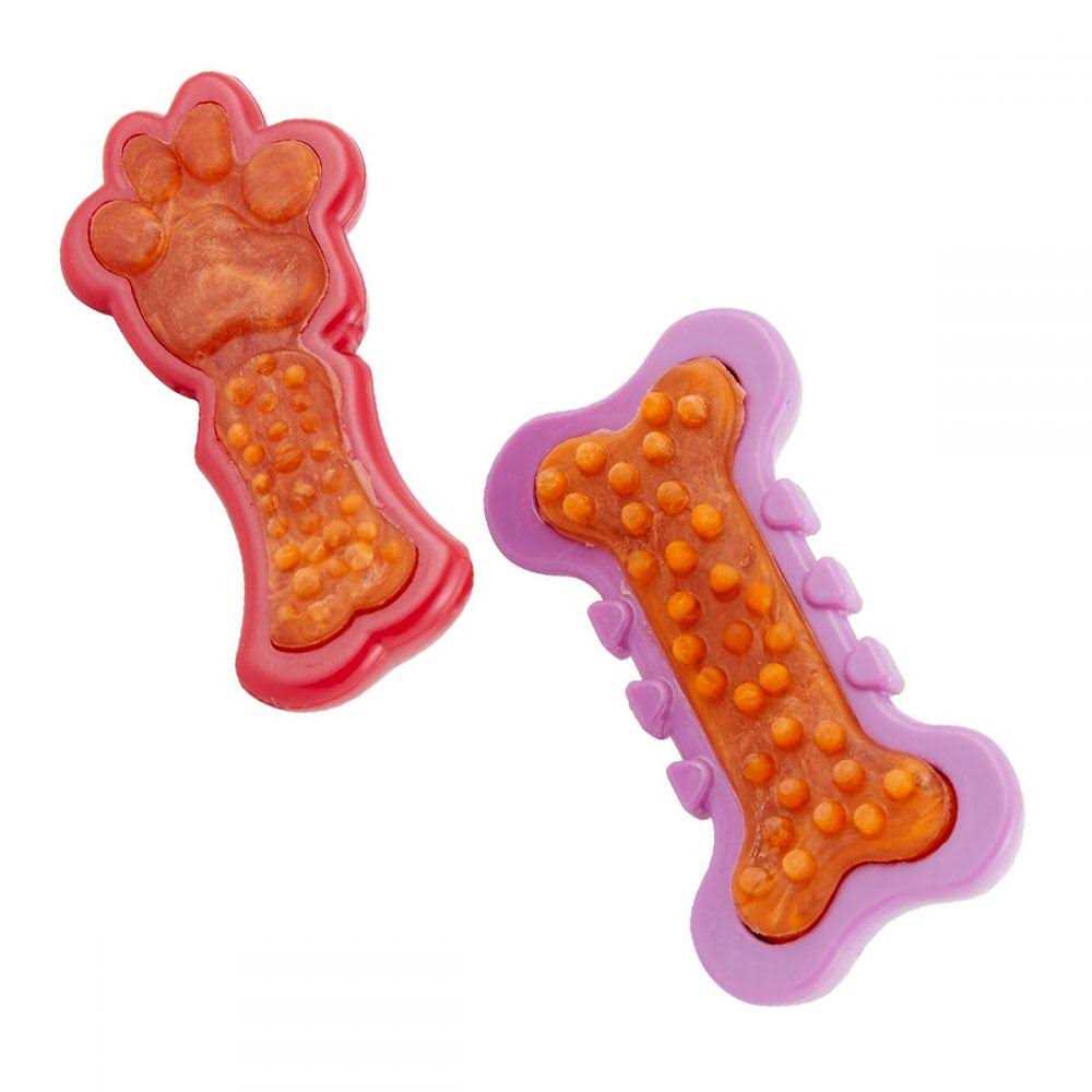 Hartz Chew ‘n Clean Dental Duo Dog Chew Toy Treat