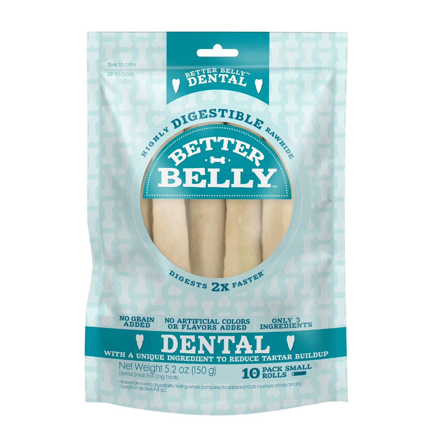 Better Belly Rawhide Dental Rolls