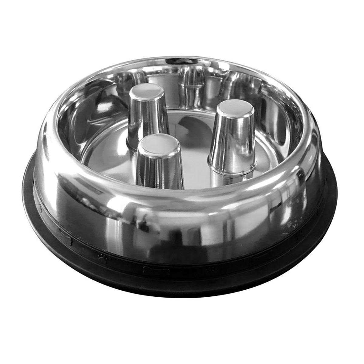 Qt Dog Stainless Steel Brake-Fast Bowl