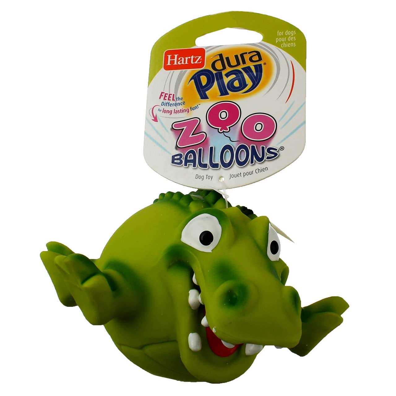 Hartz Zoo Balloons Dog Toy