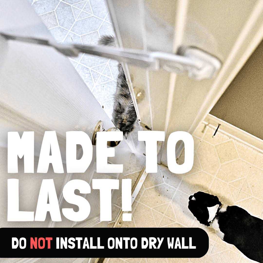 Door Buddy Door Latch Dog Litter Box Cat Door