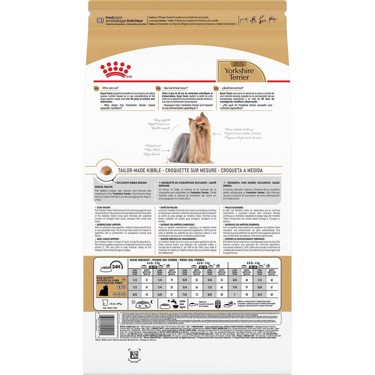 Royal Canin Adult Yorkshire Terrier Dry Dog Food
