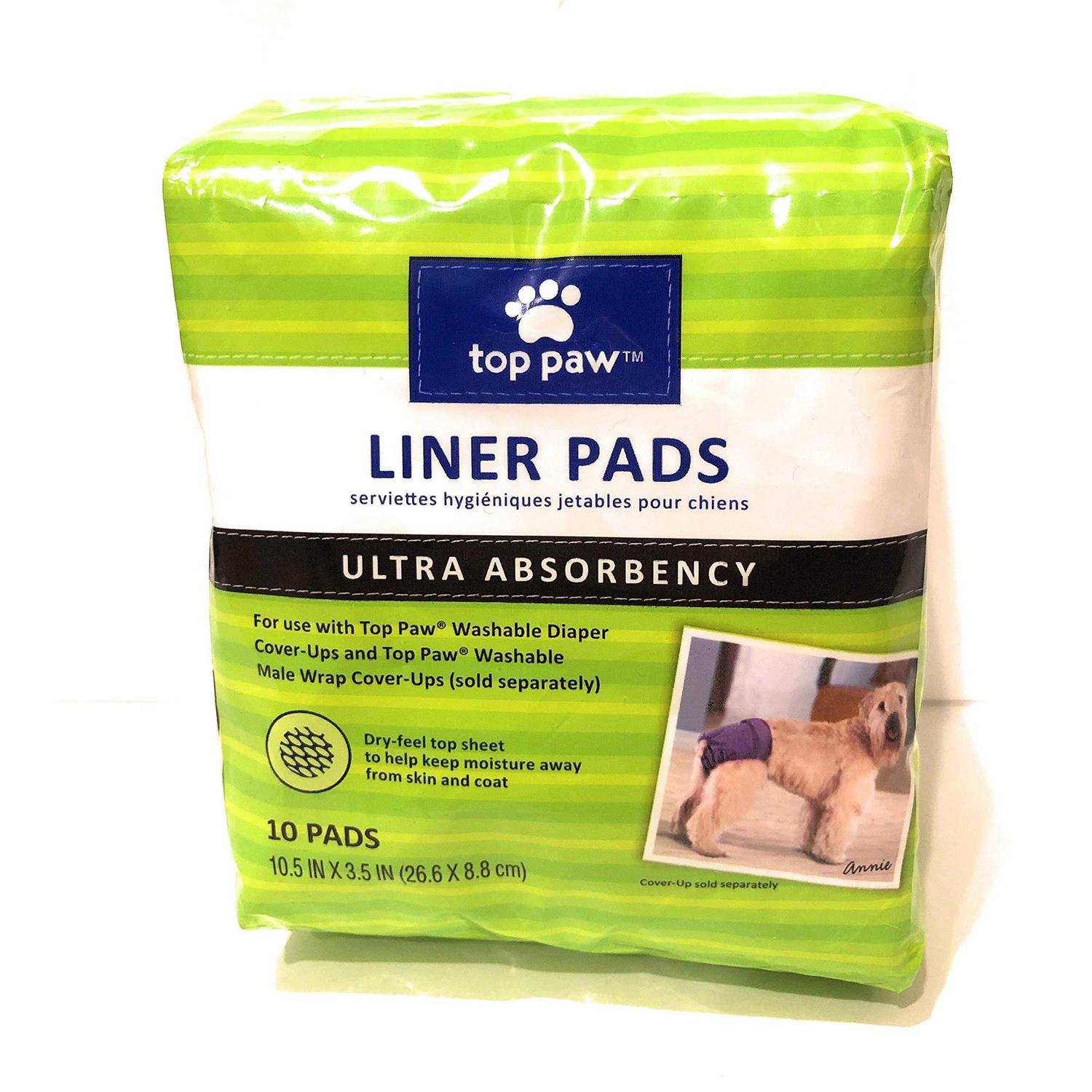 Top Paw Ultra Absorbency Disposable Dog Liner Pads