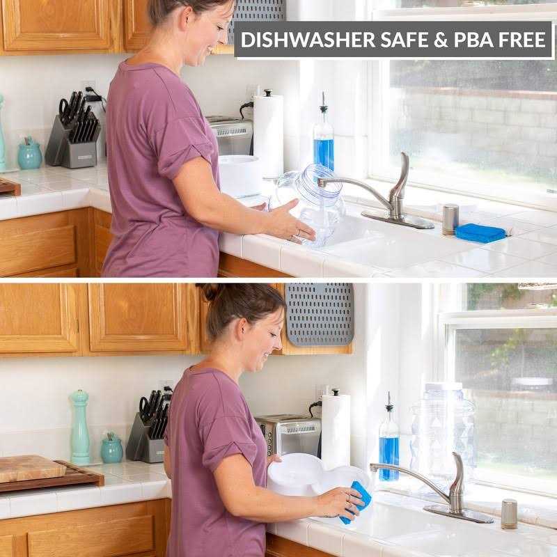 PetFusion H2O Gravity Pet Water Dispenser Durable 2.5 Gallon Water Feeder