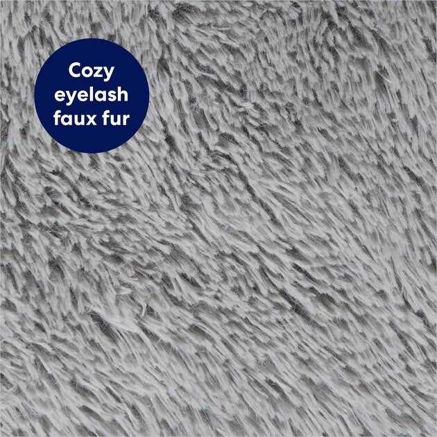 Frisco Eyelash Cat Dog Bolster Bed