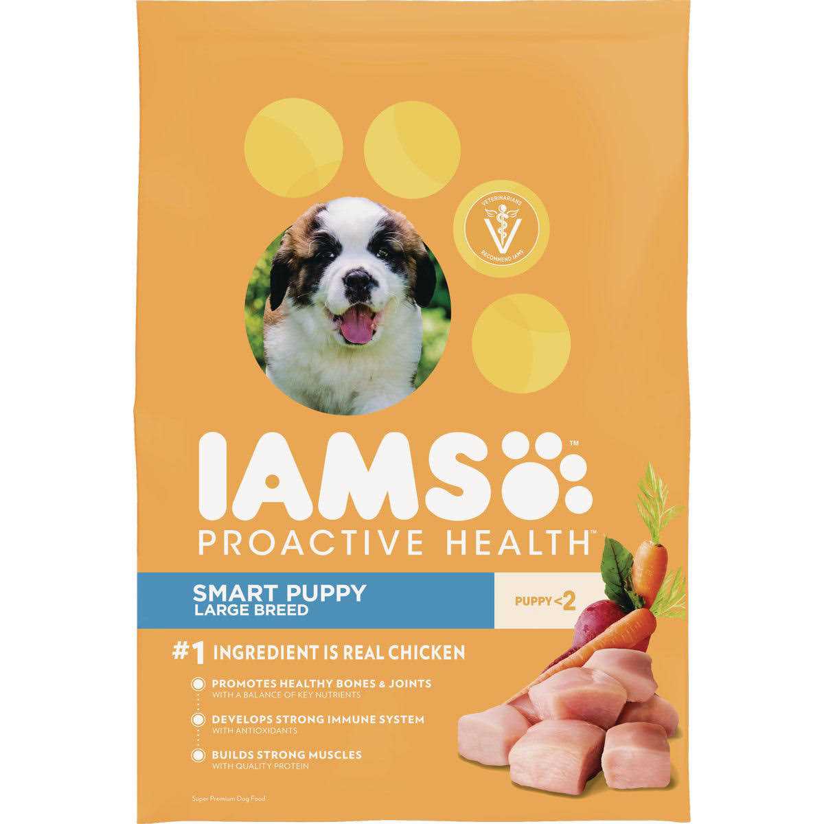 Iams Proactive Health Smart Chicken Puppy Dry Dog Food