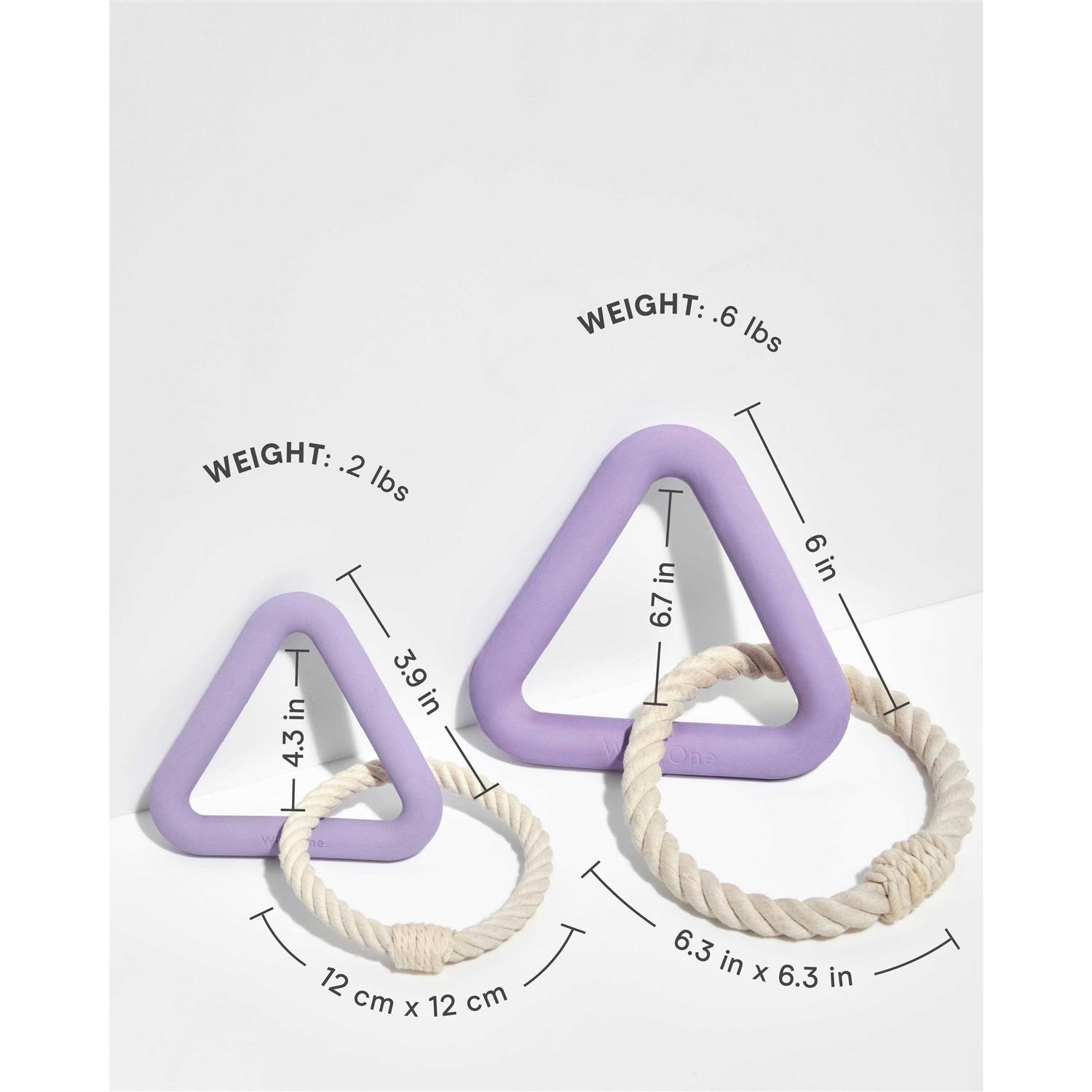 Wild One Triangle Tug Dog Toy