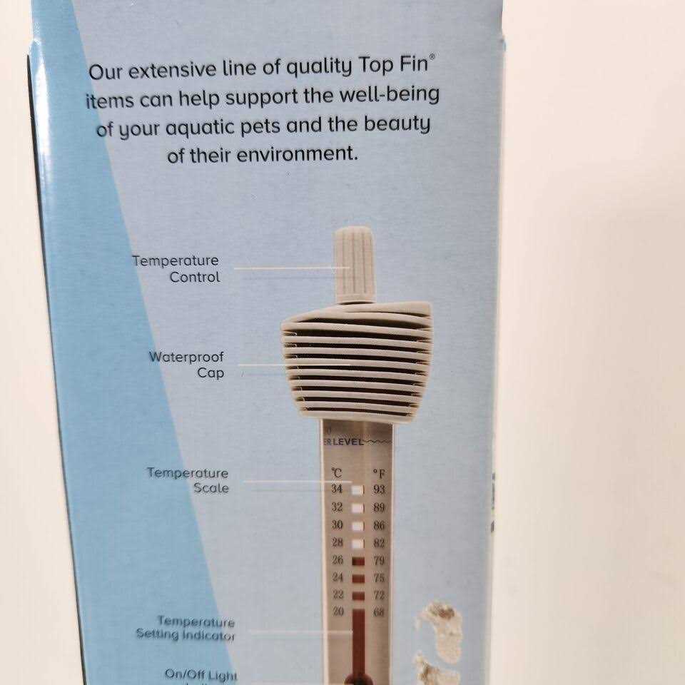 Top Fin Submersible Aquarium Tank Heater