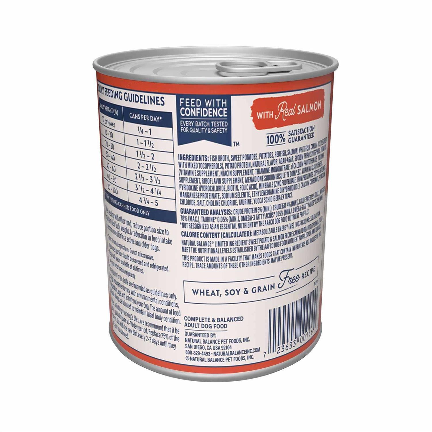 Natural Balance Limited Ingredient Wet Dog Food
