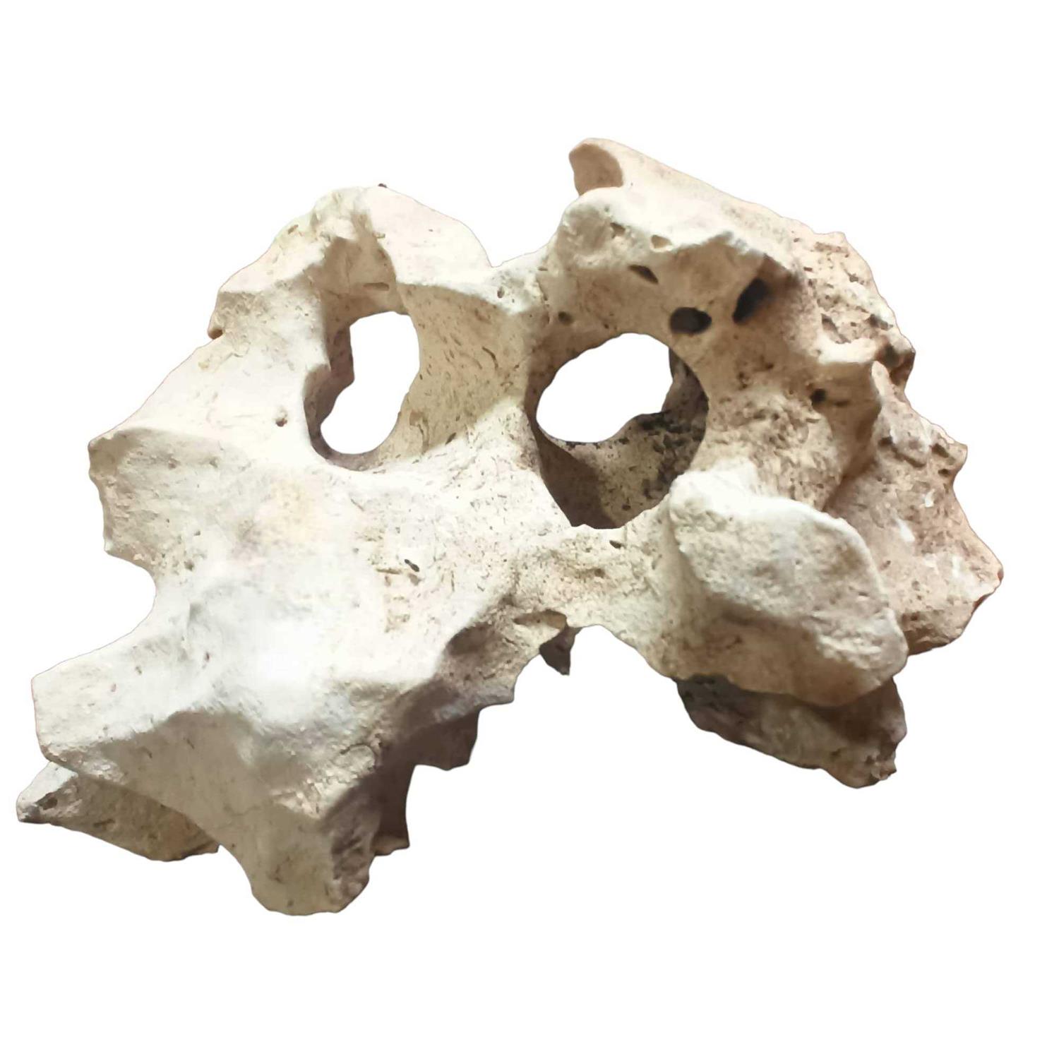 Texas Holey Rock Aquarium Decor for Fish and Aquatic Pets to Swim and Hide