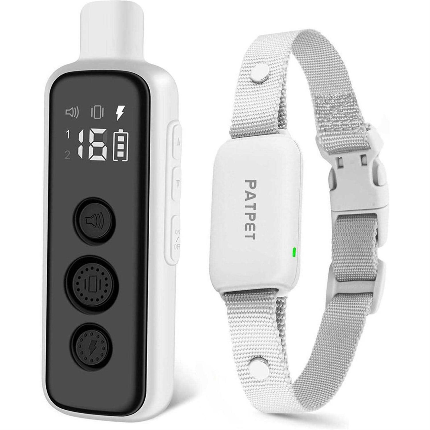 PATPET P650 Remote Training Collar for Small Medium Large Dogs Safe Shock