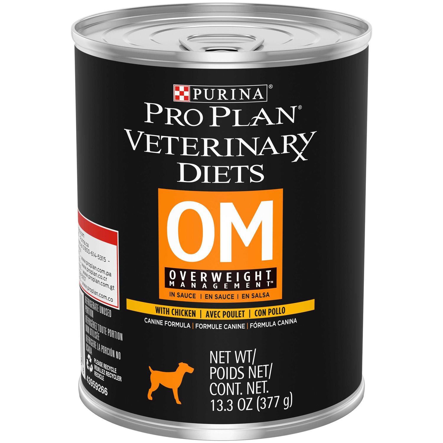 Purina Pro Plan Veterinary Diets OM Overweight Management Formula Canned Dog Food