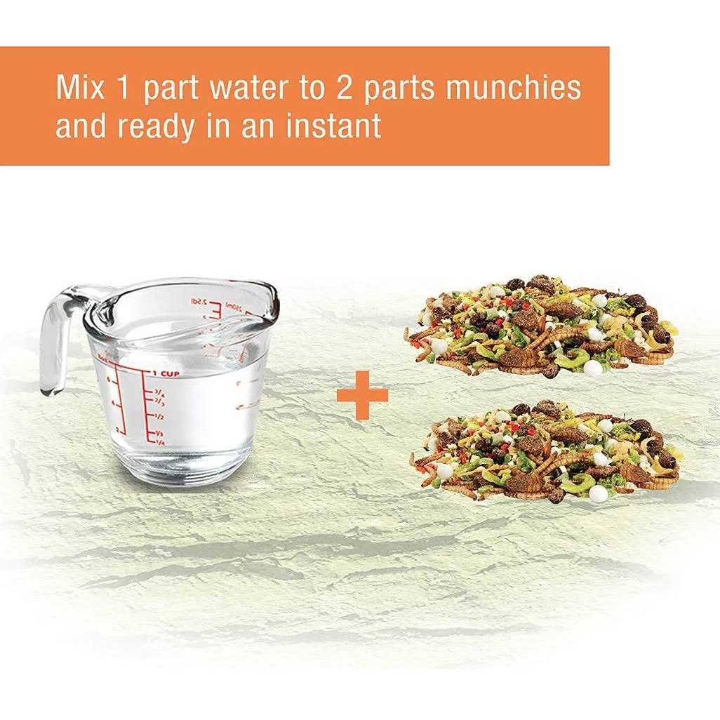 Zilla Reptile Munchies Omnivore Mix with Calcium