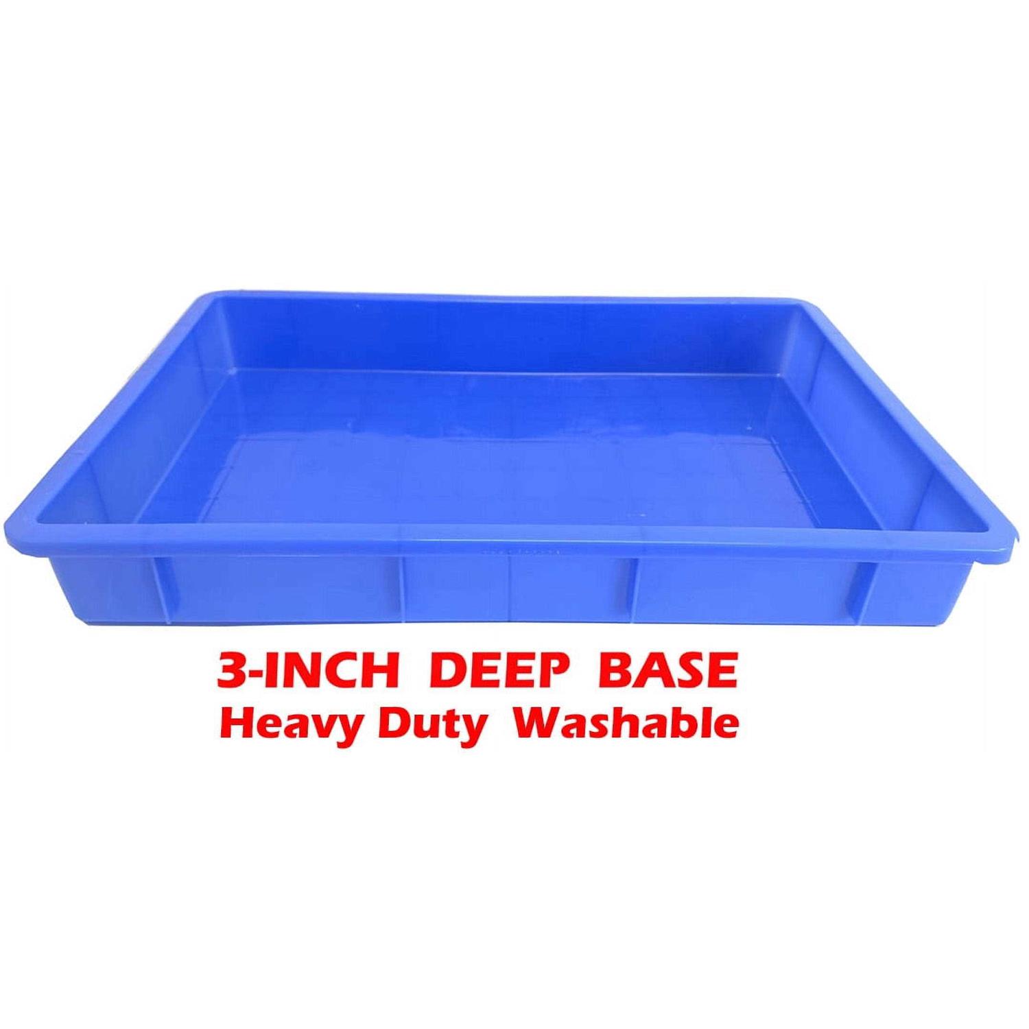 Mcage 3-story Ferret Chinchilla Sugar Glider Rats Guinea Pig Mouse Gerbil Hamster Hedgehog Animal Habitat Cage with Tight 3/8-Inch Wire Body Prevent