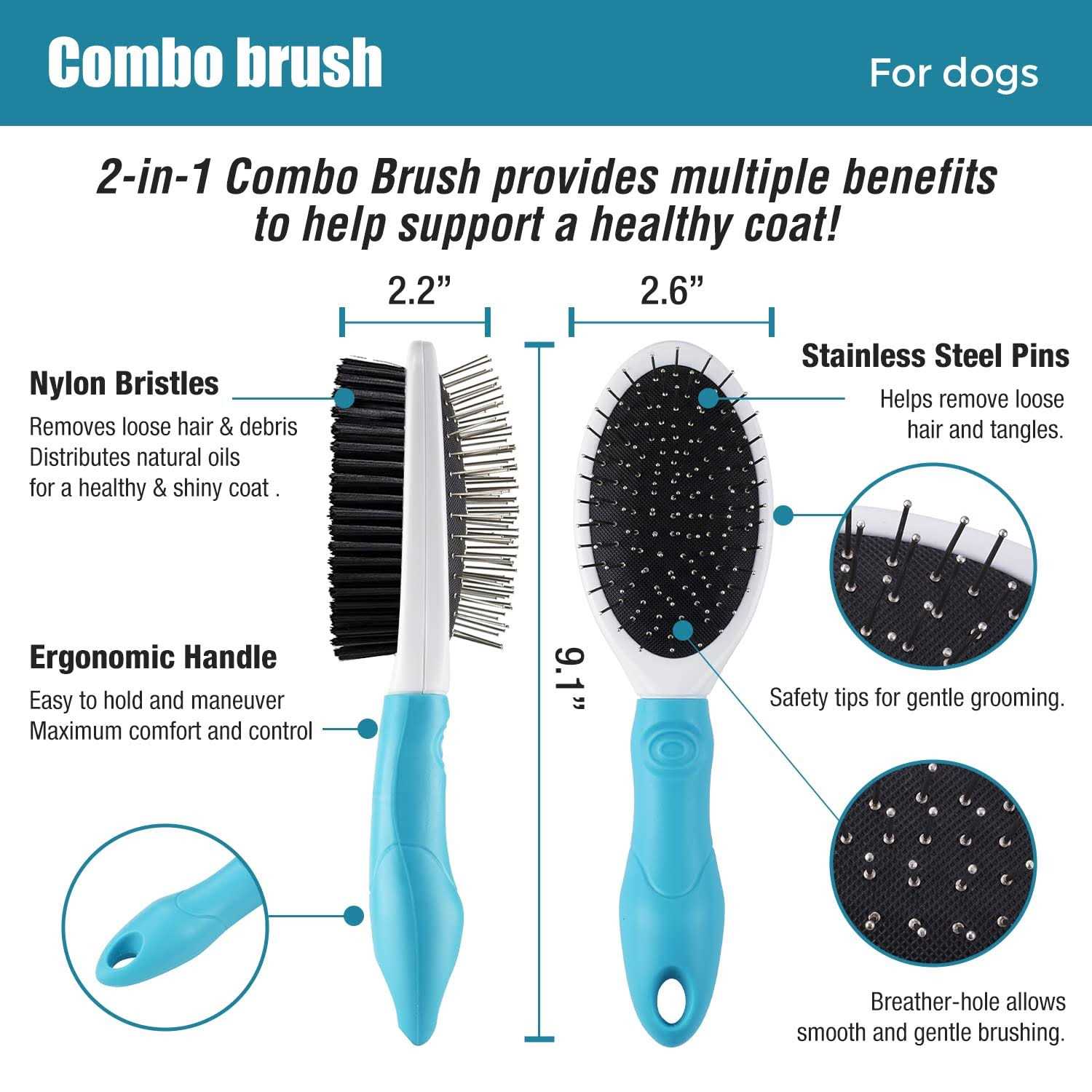 Sweetbin Wooden Pet Stairs/Pet Steps for All Dogs and Cats Up to 150Lbs