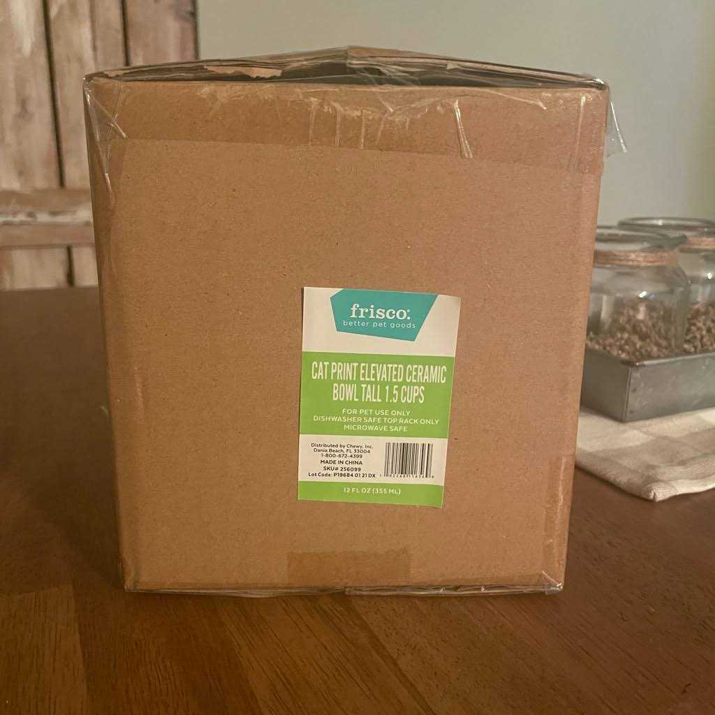 Frisco Cat Bnib Elevated Cat Dish