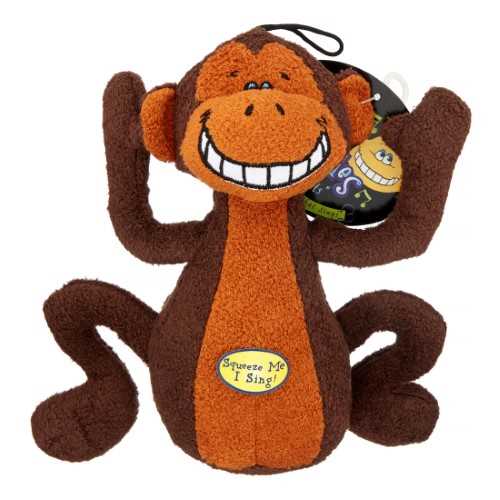 Multipet Deedle Dude Singing Plush Dog Toy, Character Varies, 1 count