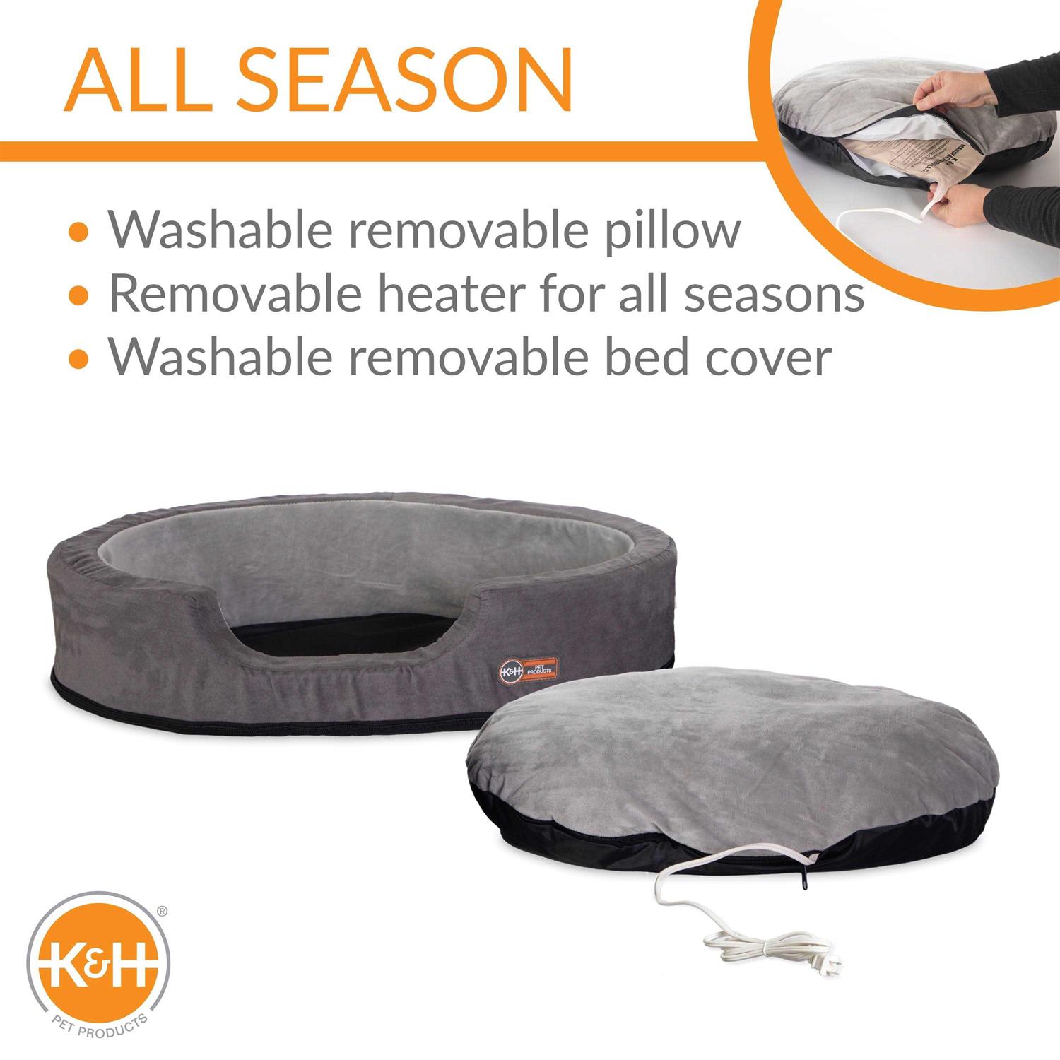K&H Pet Products Thermo-Snuggly Sleeper Heated Bed