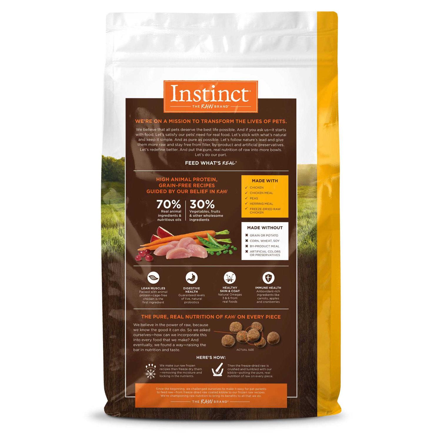 Instinct Original Grain-Free Real Chicken Recipe Dry Dog Food