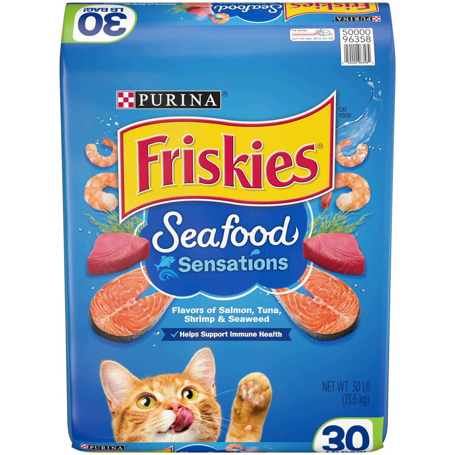Friskies Seafood Sensations Dry Cat Food
