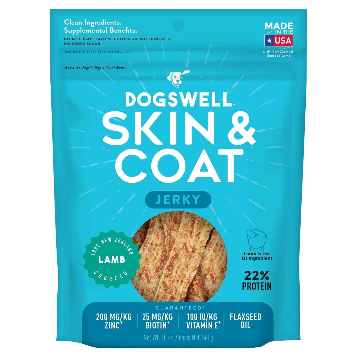 Dogswell Salmon Skin & Coat Jerky
