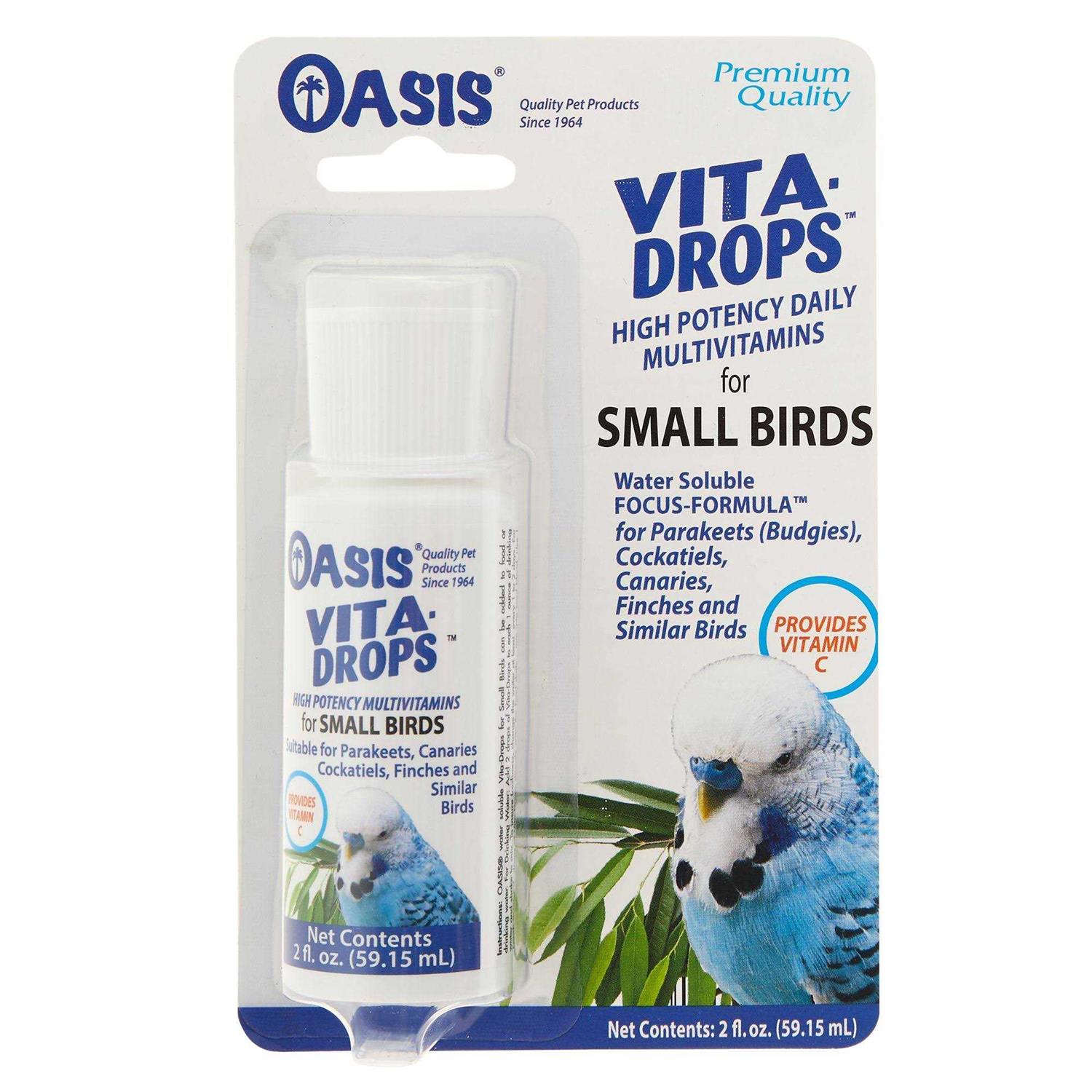 Oasis Vita Drops for Small Birds