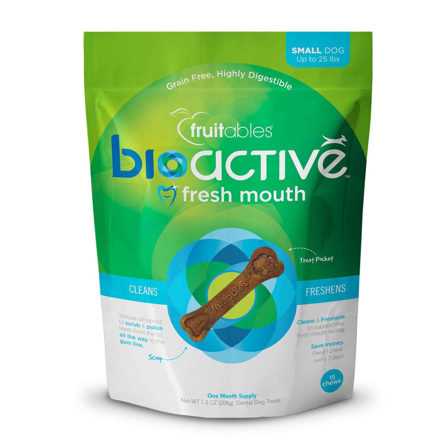 Fruitables Bioactive Fresh Mouth Dental Chews