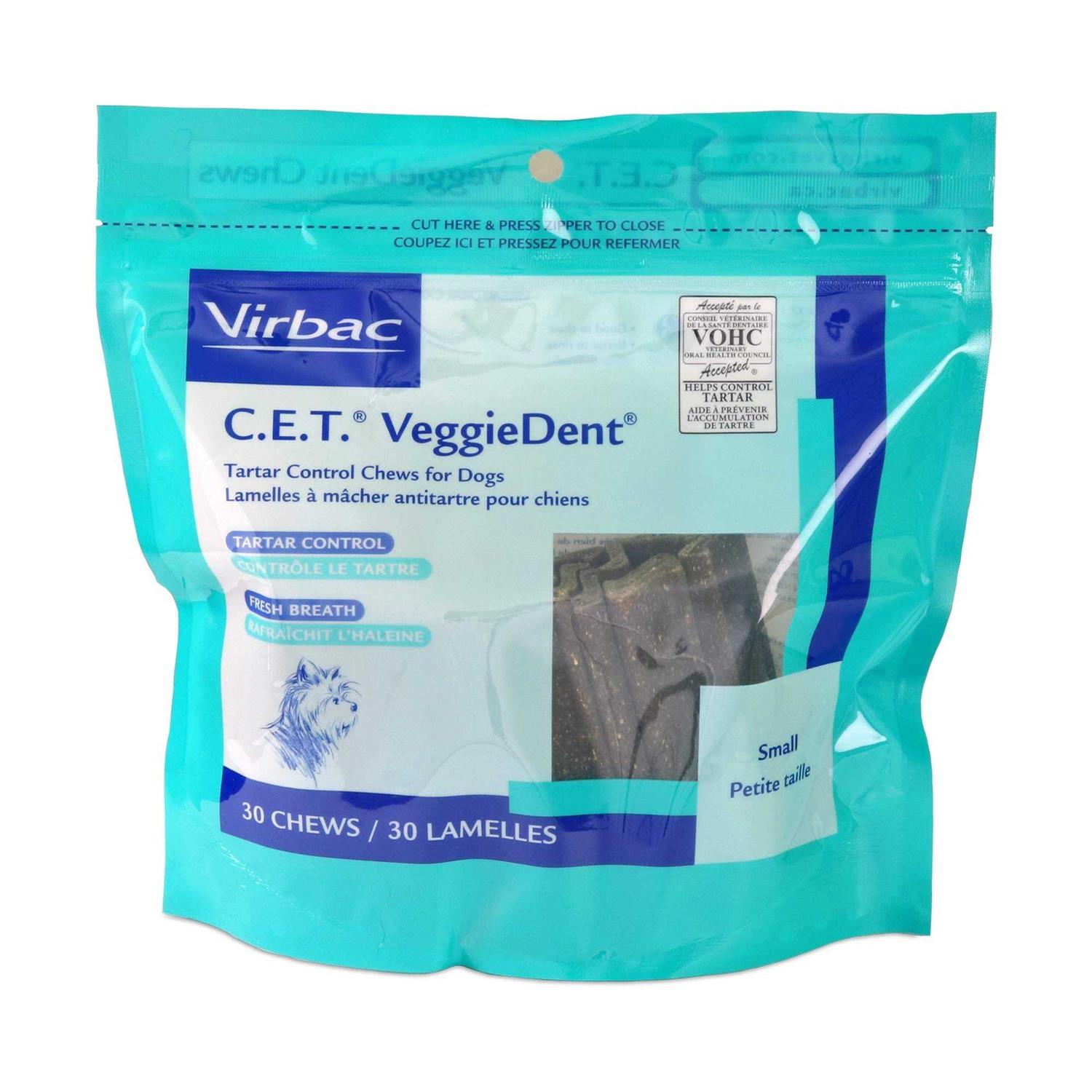 Virbac C.E.T. VeggieDent Dental Chews Dogs