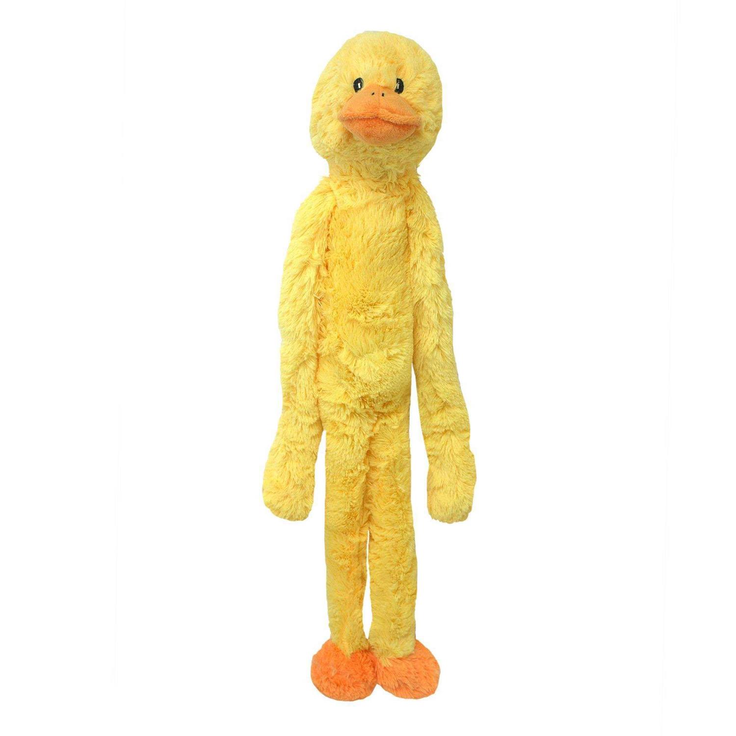 Multipet Swingin’ Slevins Duck Plush Dog Toy