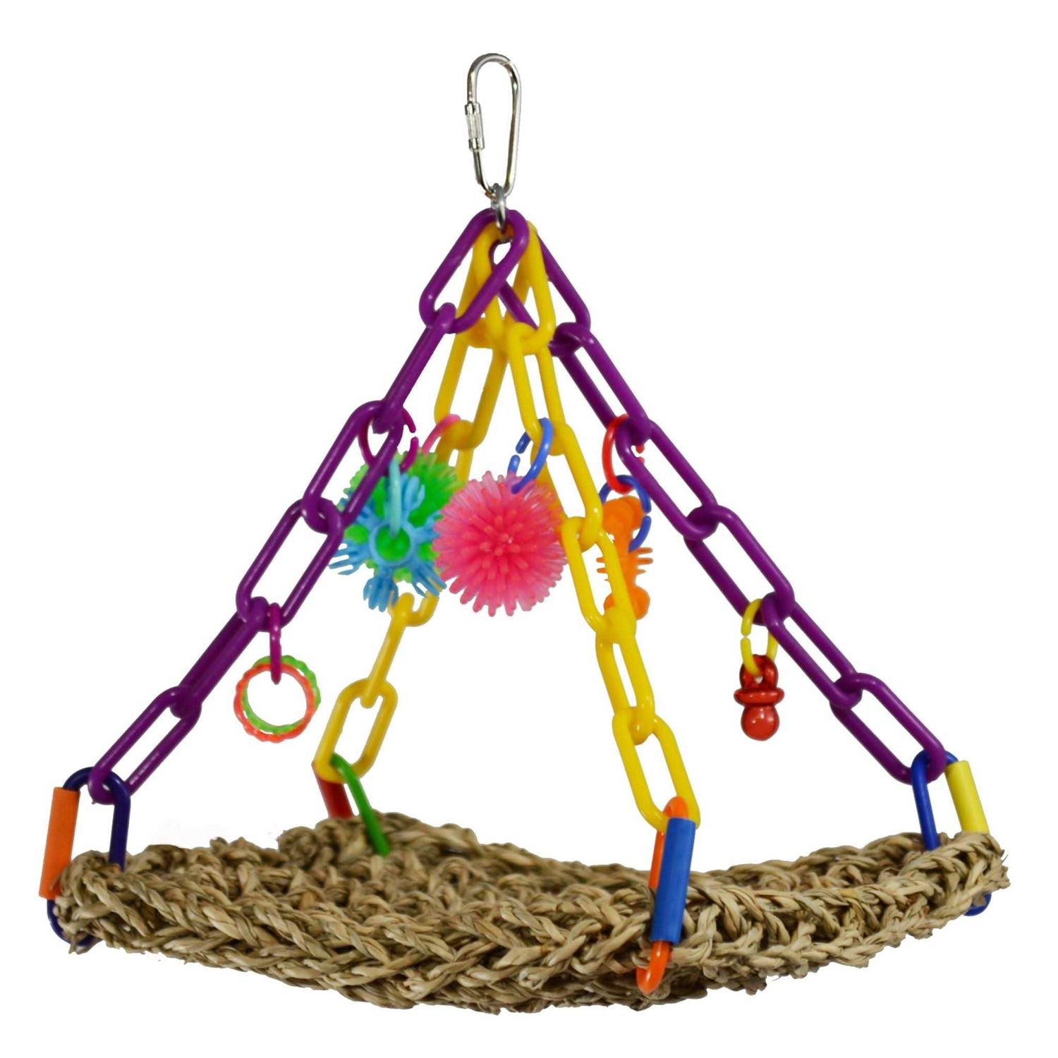 Super Bird Creations SB747 Mini Flying Trapeze Bird Toy