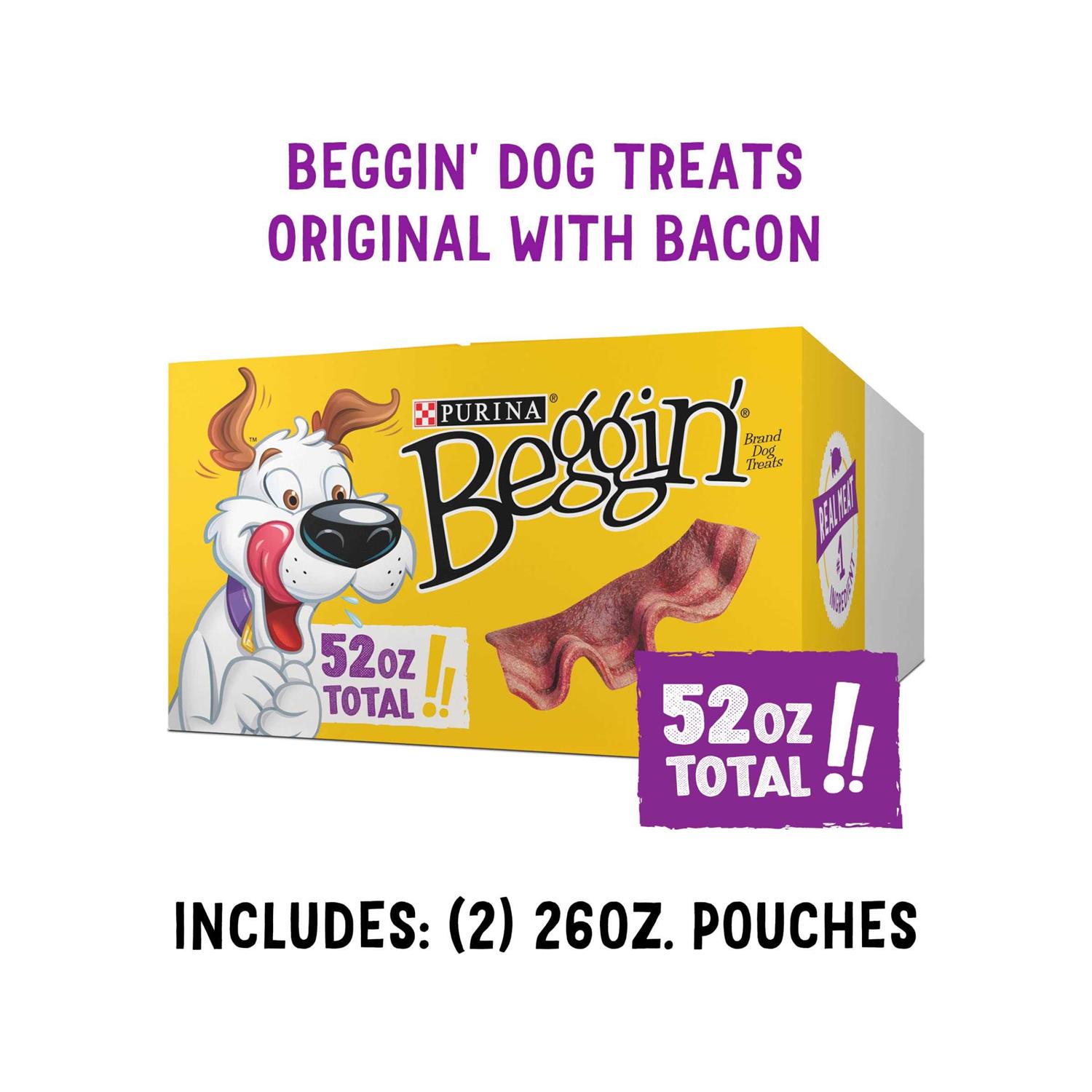 Purina Beggin’ Strips Dog Dog Treats Bacon and