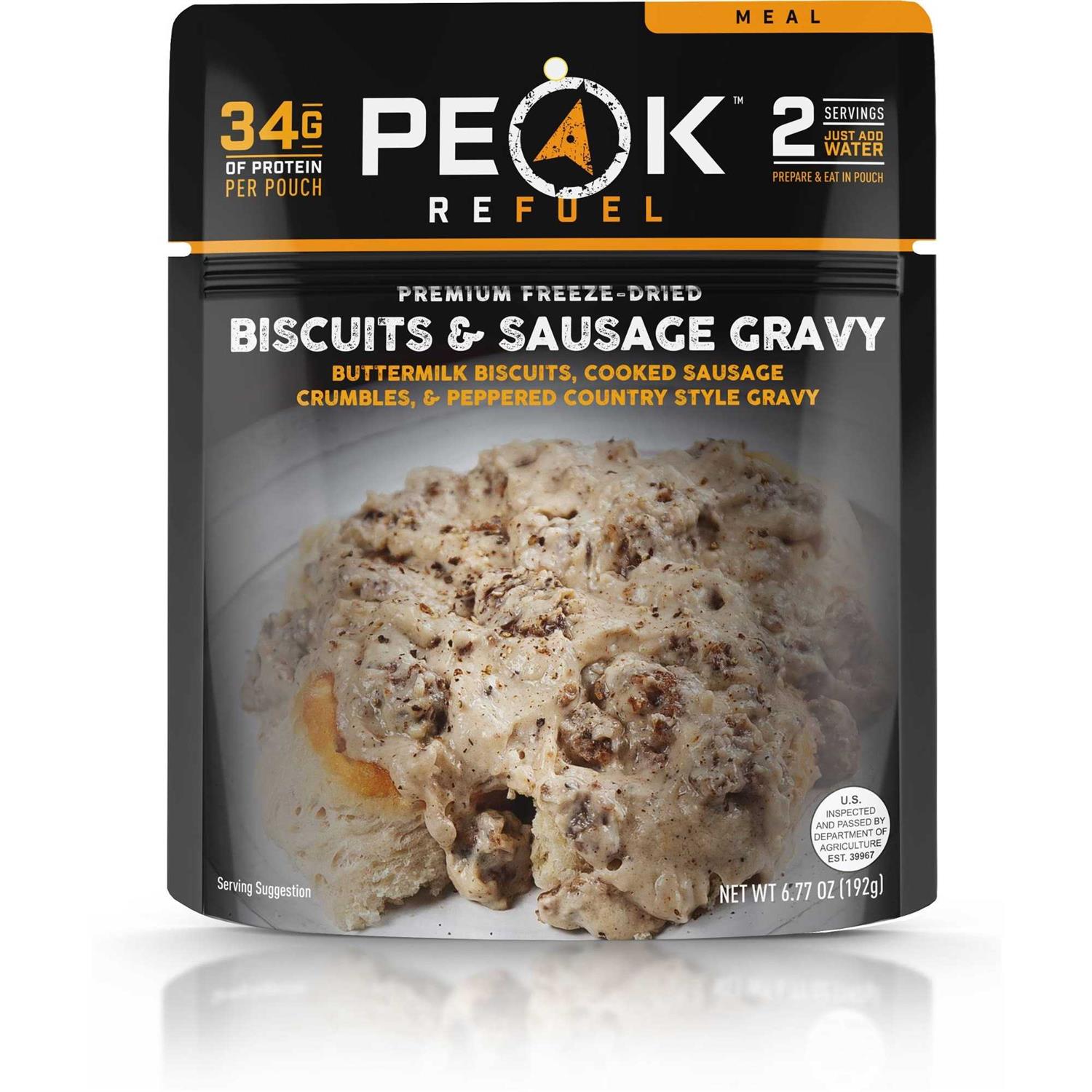 Peak Refuel Biscuits & Sausage Gravy