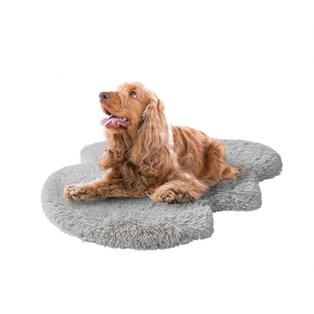 Friends Forever Faux Fur Orthopedic Dog Bed