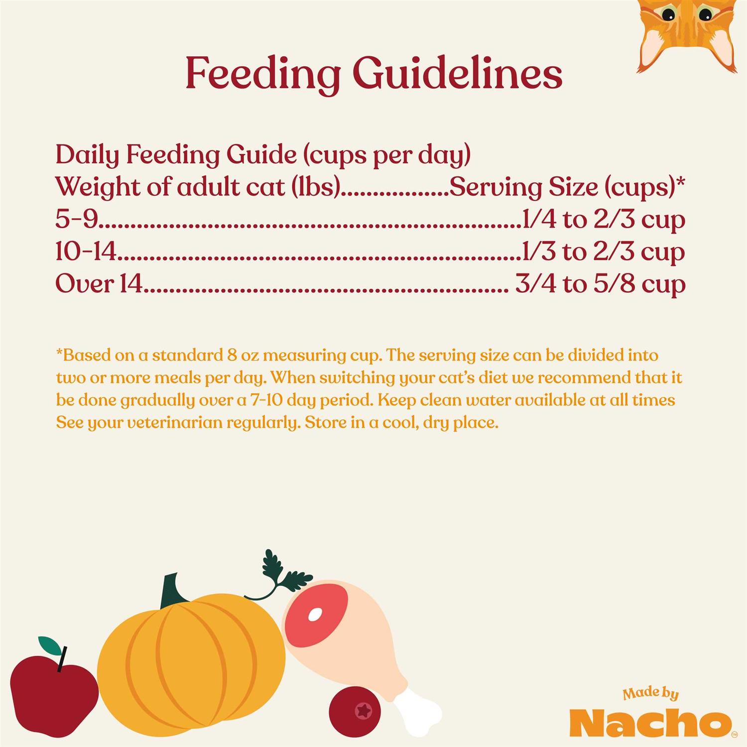 Made by Nacho Dry Cat Food with Freeze Dried Raw Kibble