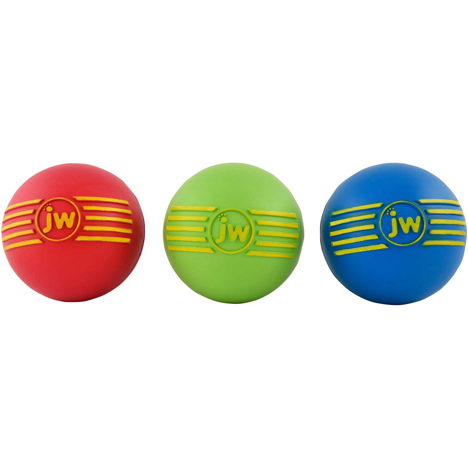 JW Pet iSqueak Ball Dog Toy