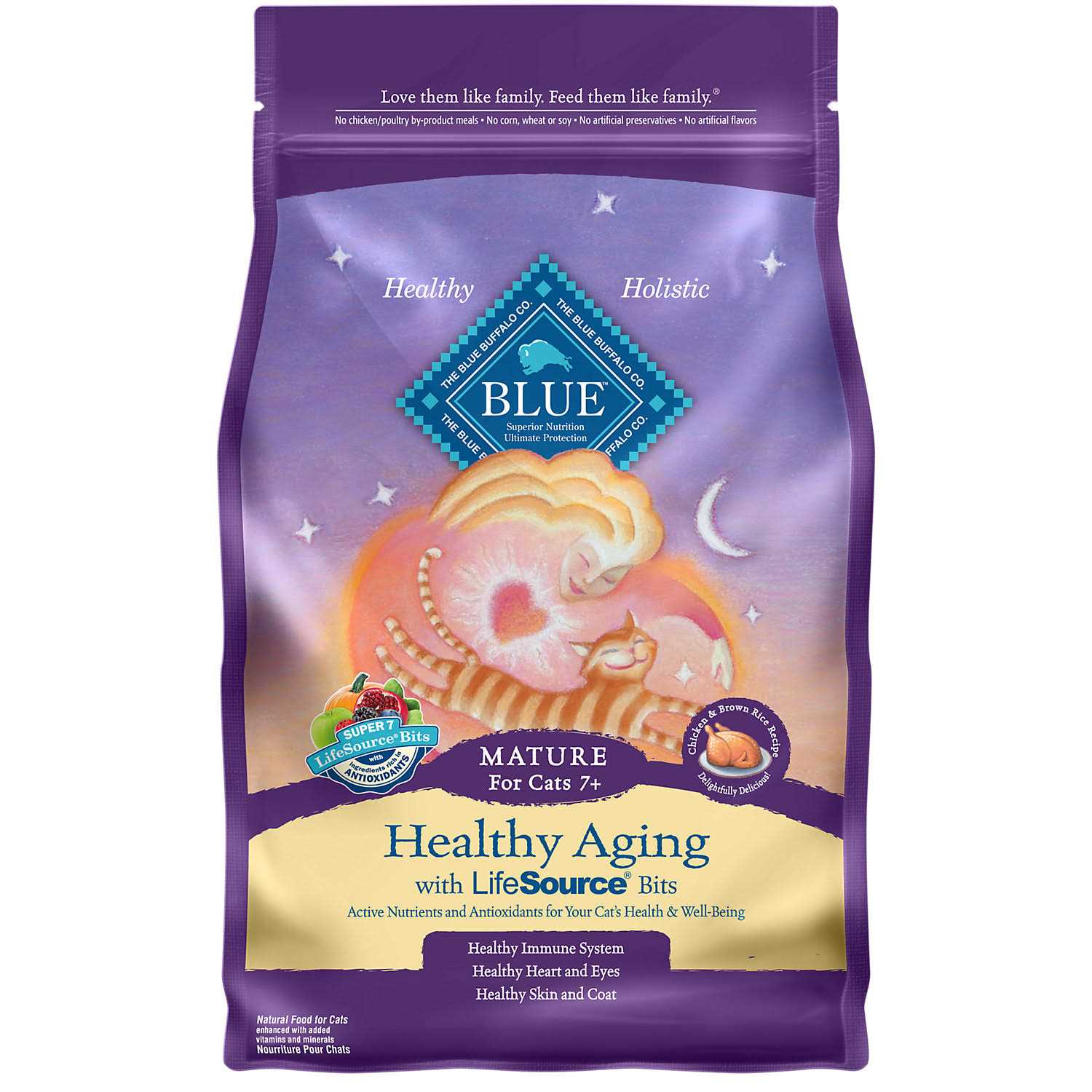 Blue Healthy Aging Mature Cat Dry Food