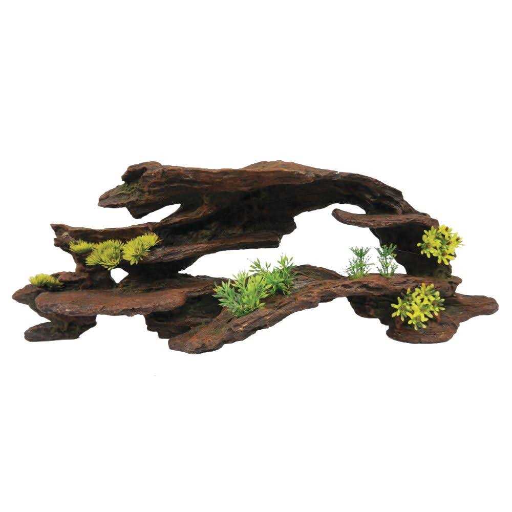 Top Fin Greenery Driftwood Aquarium Tank Ornament