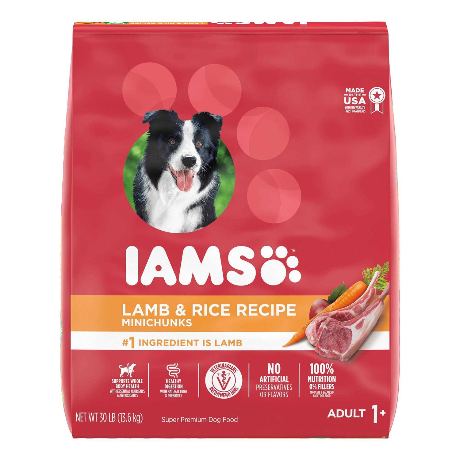 Iams Proactive Health Adult Dry Dog Food Lamb Rice