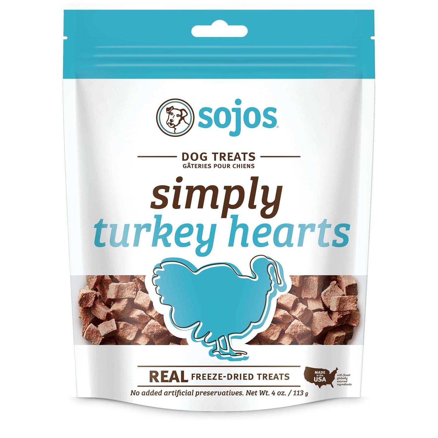 Sojos Simply Turkey Freeze Dried Dog Treats