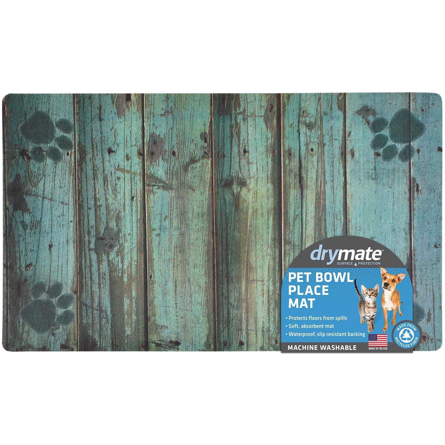 Drymate Pet Bowl Placemat Dog & Cat Food Feeding Mat